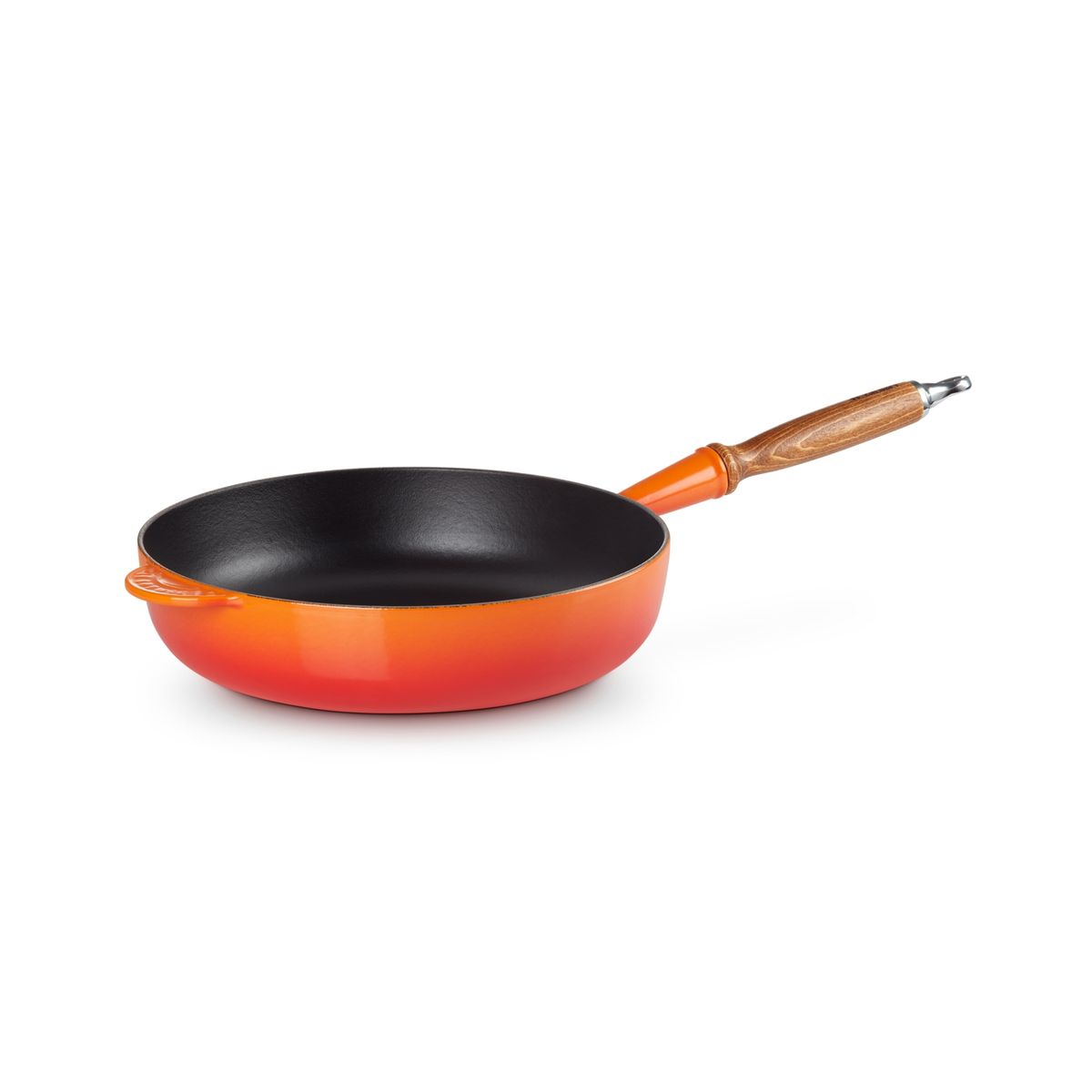 LE CREUSET - Le Creuset Sartén Alta 28 Cm Con Mango De Madera
