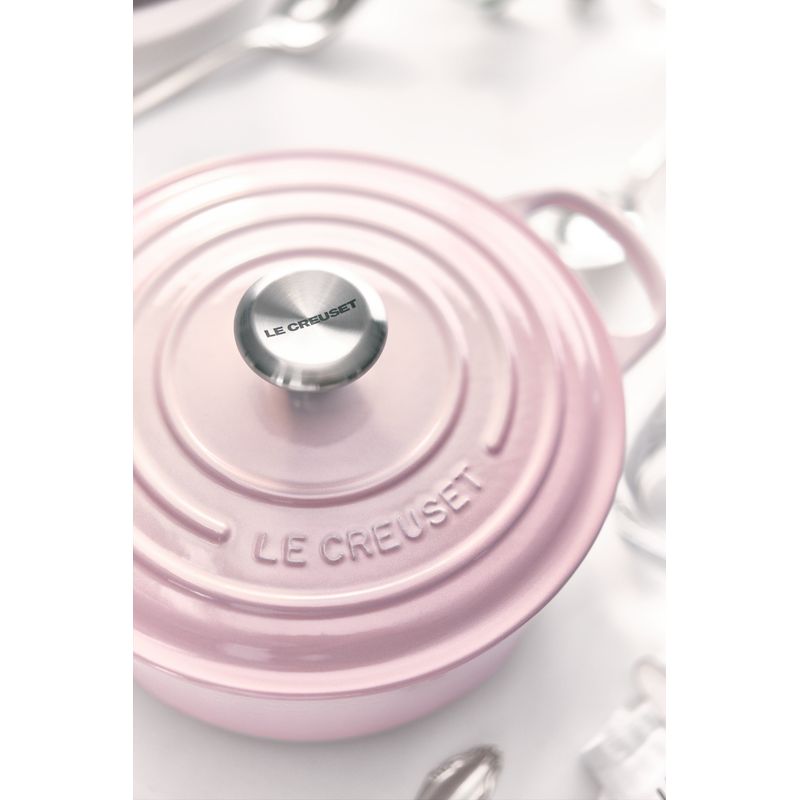 LE CREUSET - Cocotte Redonda 28cm Shell Pink
