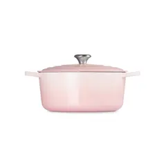LE CREUSET - Cocotte Redonda 28cm Shell Pink Hierro