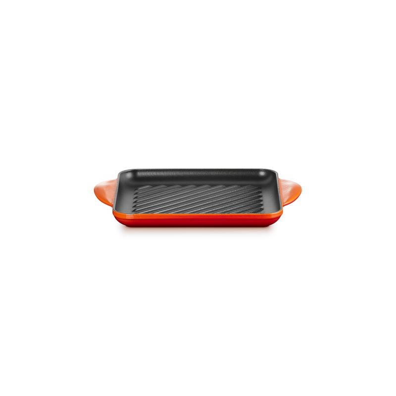 LE CREUSET - Parrilla Tradition Grill Cuadrado 24Cm Volcánico