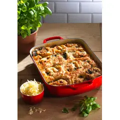 LE CREUSET - Bandeja Rectangular 33Cm Cereza