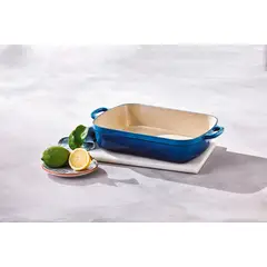 LE CREUSET - Bandeja Rectangular 33cm Azul Azure
