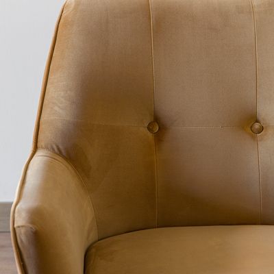 Imagen 2 del producto Poltrona Alfaro Velvet Pardo Amoblé