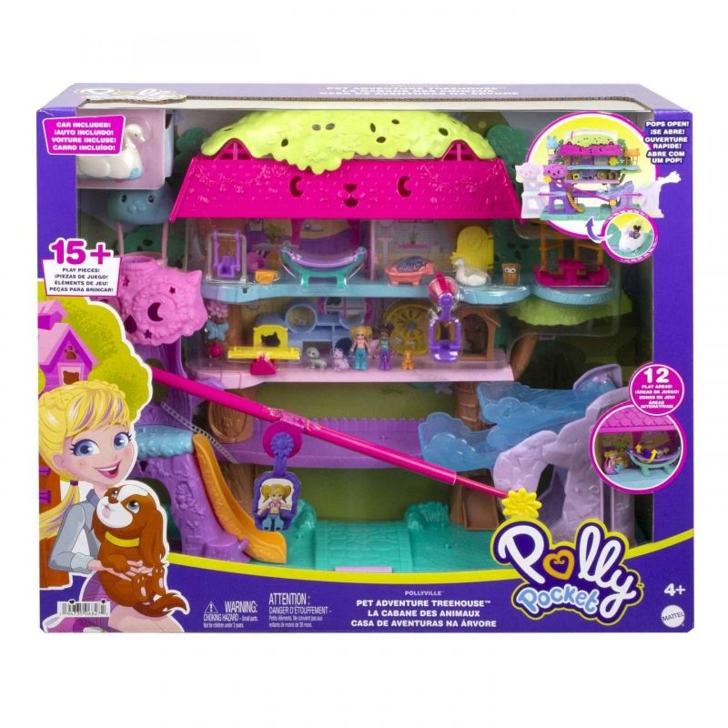 MATTEL - MATTEL HHJ06 POLLY POCKET POLLYVILLE CASA DEL AVENTURAS DEL