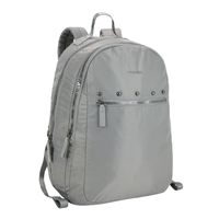 Mochila Mujer Porta Notebook New Cloud Gris