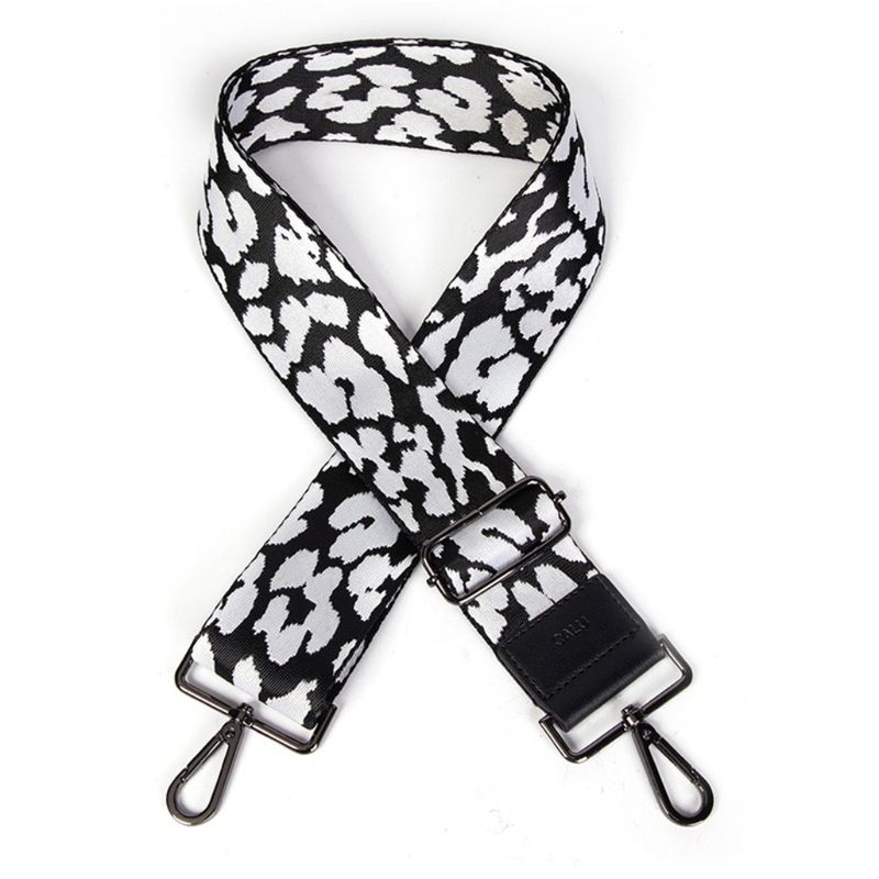 CALU - Correa Strap Cartera Fresno Leopardo Negro Calu