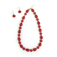 GENERICO - Set Conjunto Collar + Aros Elegante Shamballa