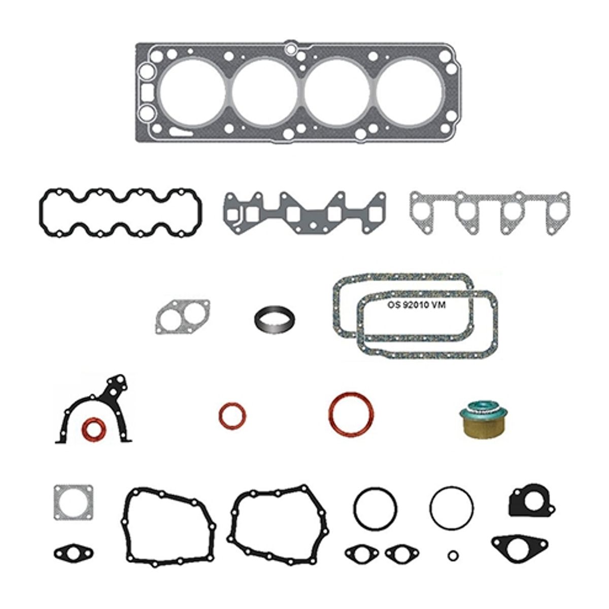 GENERICO - Kit Empaquetaduras Daewoo Pointer 1.5 95/00 G15mf Gasolina