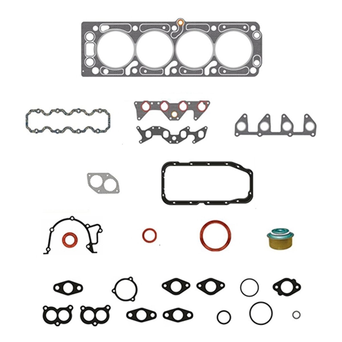GENERICO - Kit Empaquetaduras Chevrolet Monza 1.8 86/92 C18nz Gasolina