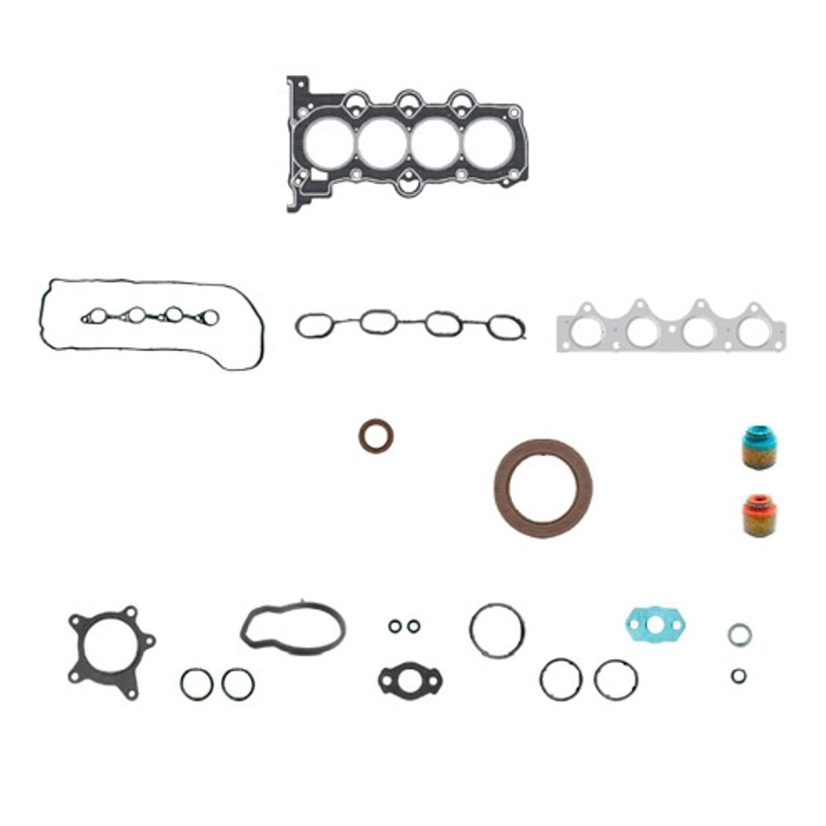 GENERICO - Juego De Empaquetaduras Para KIA Rio 1.4 12/18 G4fa Gasolina