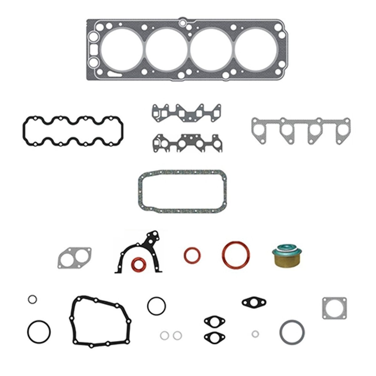 GENERICO - Juego De Empaquetaduras Opel Astra 1.6 97/98 E16nz Gasolina