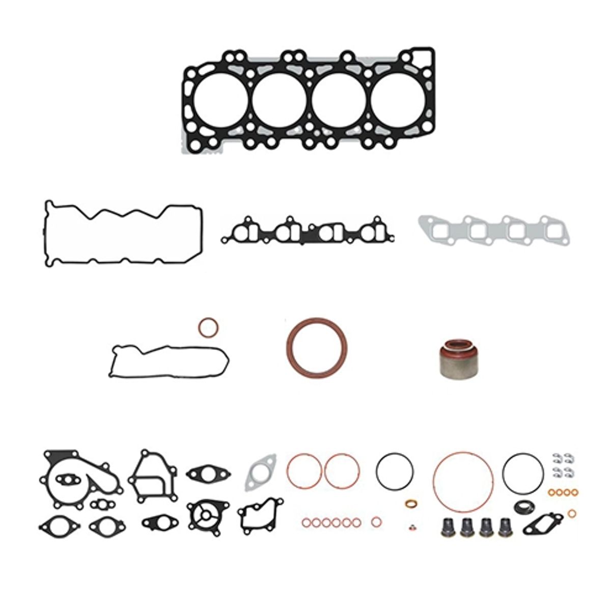 GENERICO - Kit Empaquetaduras Nissan Terrano D22 2.5 04/14 Yd25 Diesel