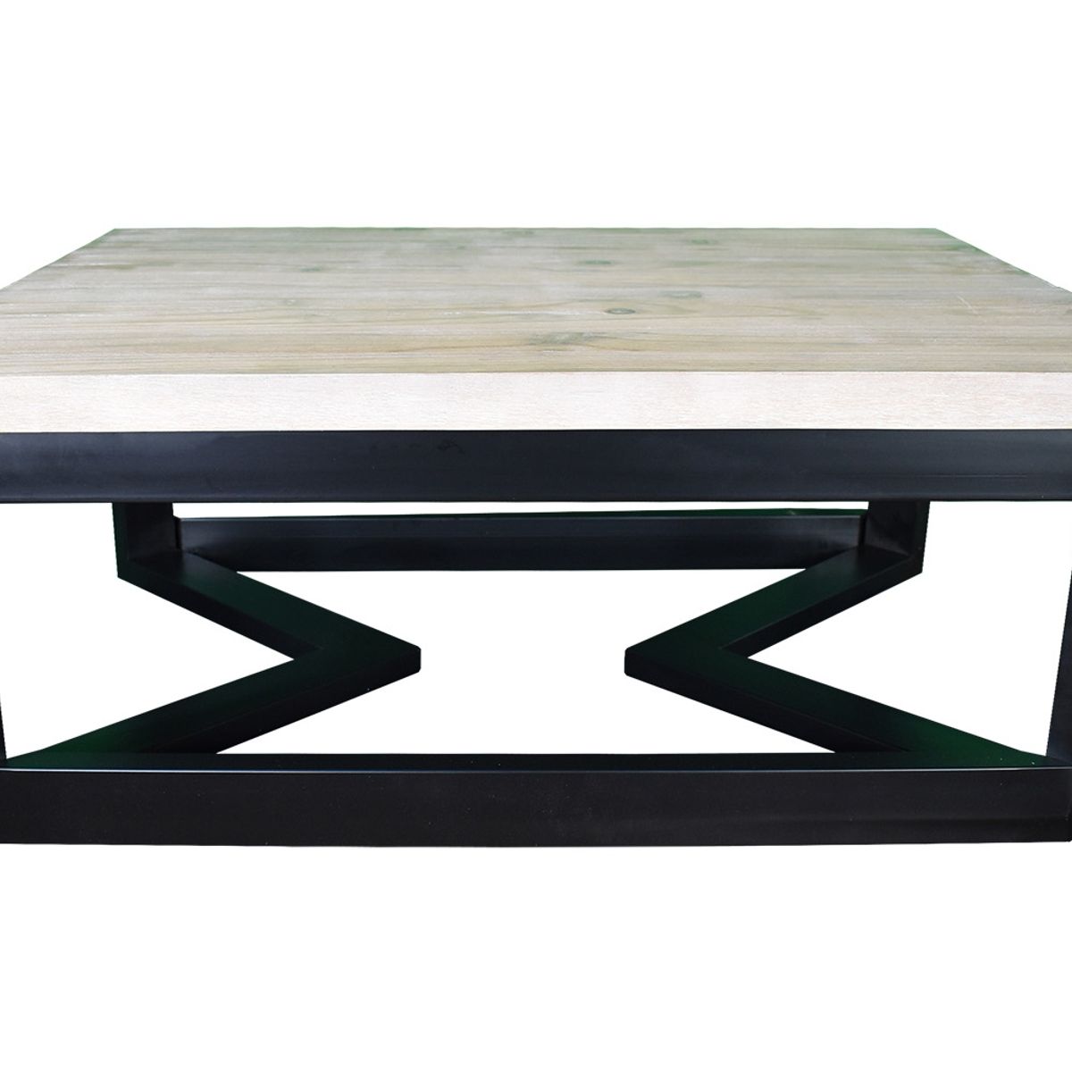 MUEBLES NATIVA - Mesa de centro Industrial Flecha Vintage