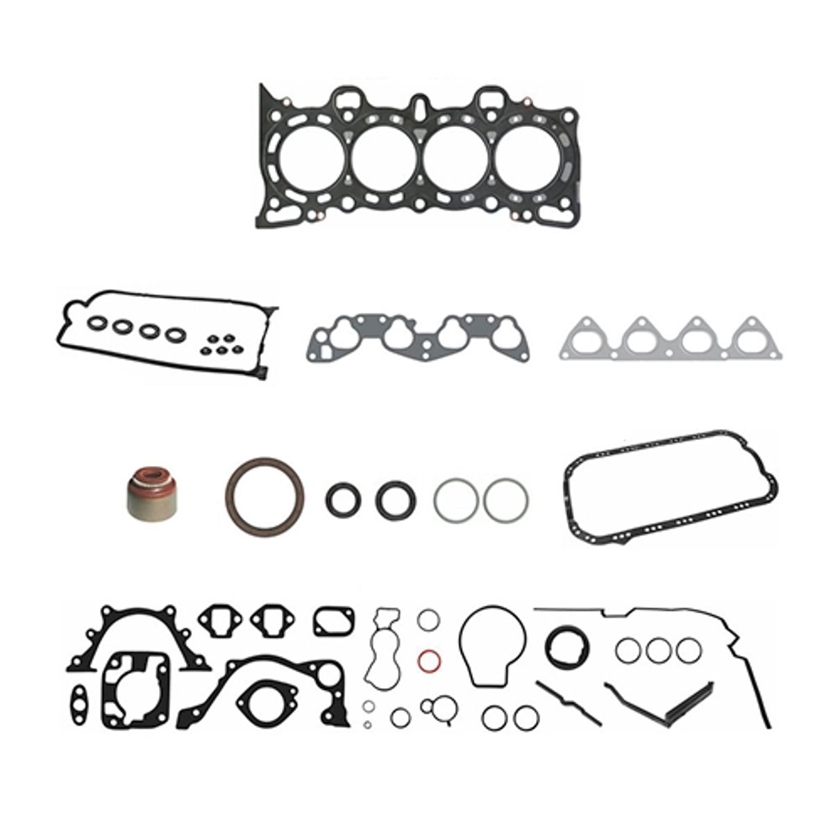 GENERICO - Juego De Empaquetaduras Honda Civic 1.6 88/93 D16z6 Gasolina