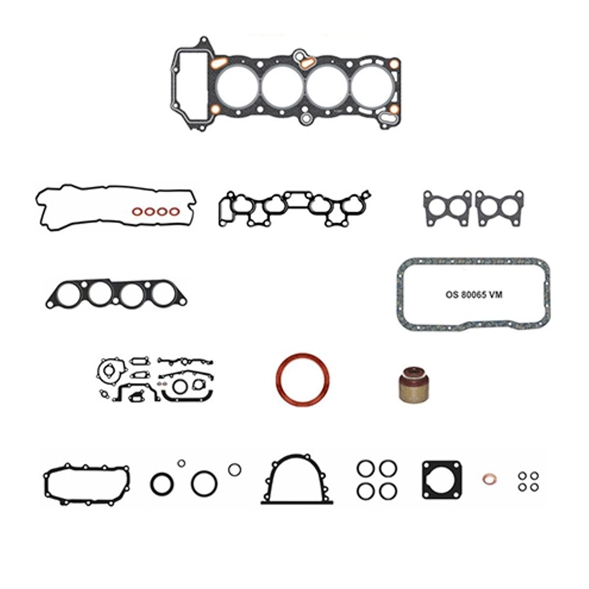 GENERICO - Kit Empaquetaduras Nissan Sentra 1.6 96/01 Ga16 Gasolina