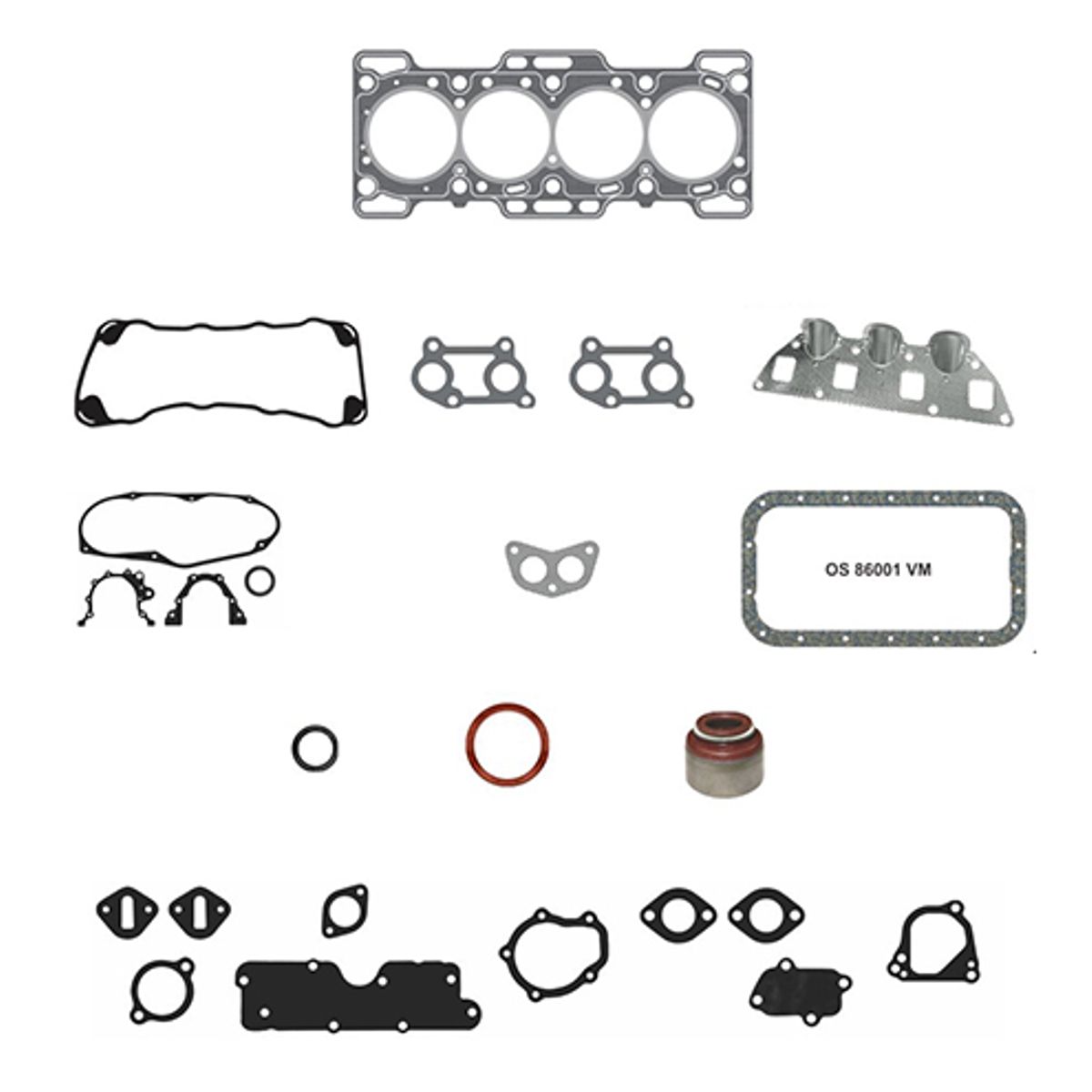 GENERICO - Kit Empaquetaduras Suzuki Super Carry 800 85/87 Sk408 Gas