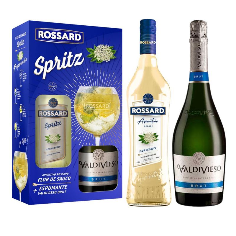 VALDIVIESO - Licor Rossard Flor de Sauco + Espumante Valdivieso Brut