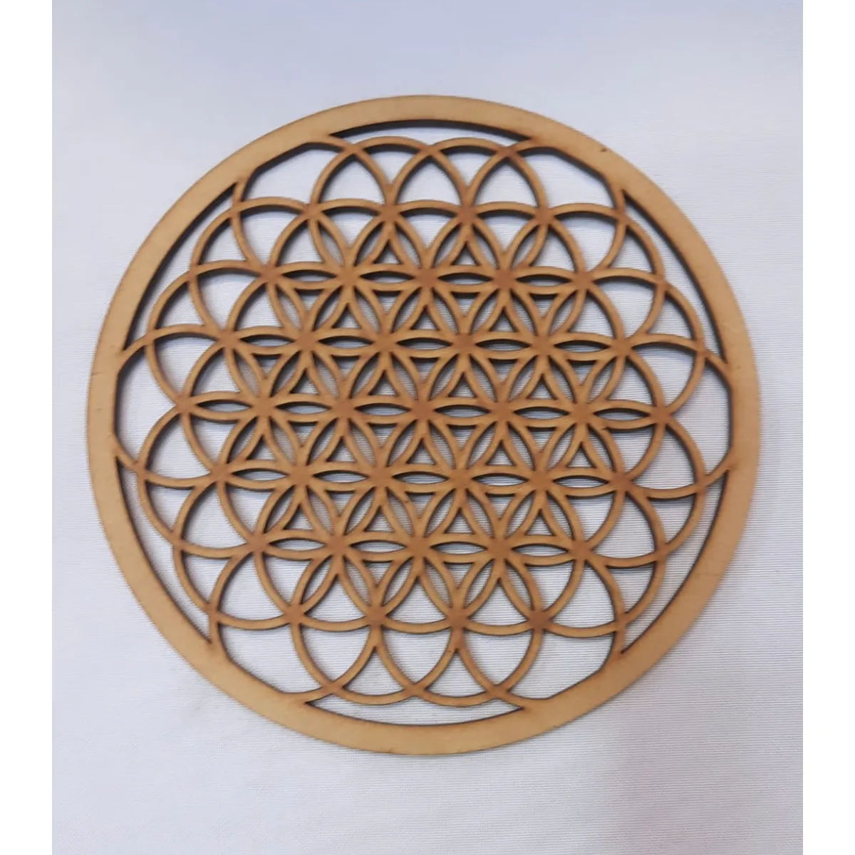 GENERICO - Flor de la Vida 1 MDF 8 cm de diámetro.