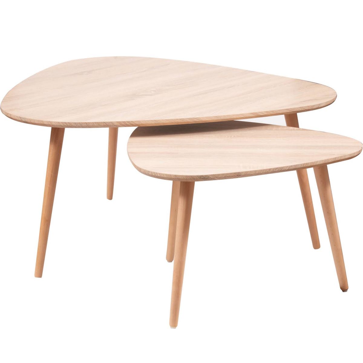 WHITE MARKET - Set mesa de centro Vortex