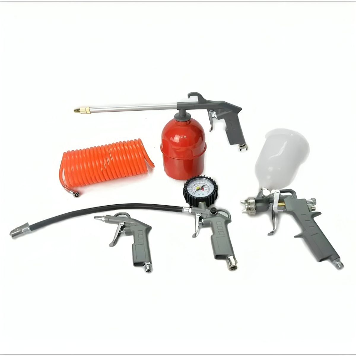 OEM - Kit Pistola Compresor 5 Piezas Th..