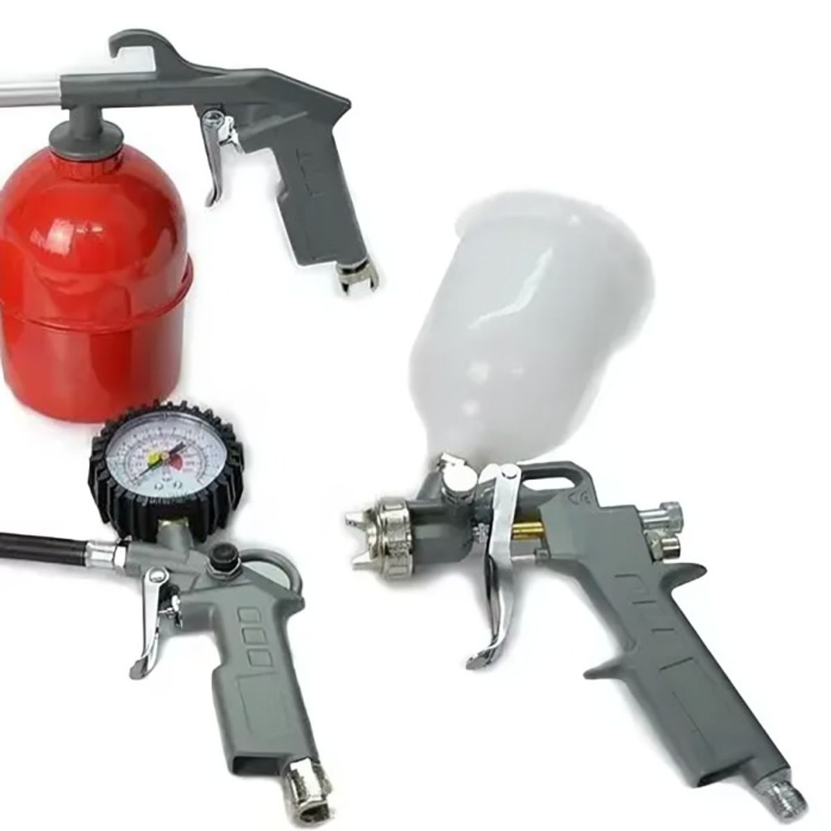 OEM - Kit Pistola Compresor 5 Piezas Th..