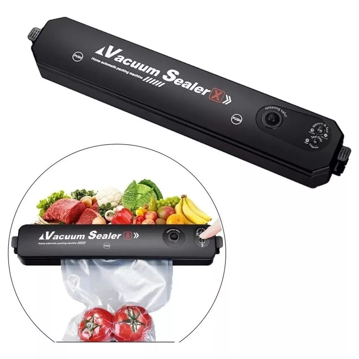 GENERICO - Maquina Para Sellar Al Vacio Selladora Al Vacio Electrica