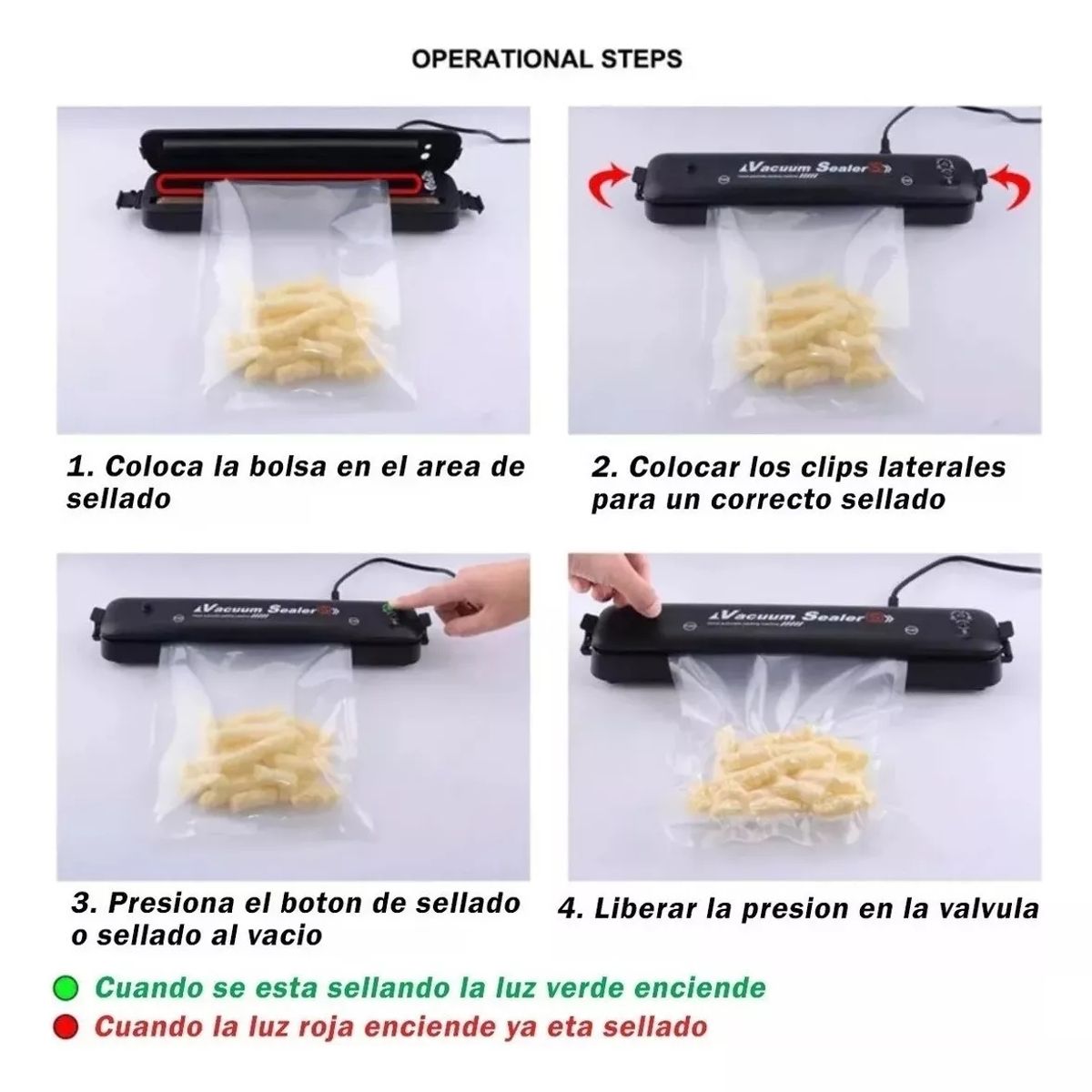 GENERICO - Maquina Para Sellar Al Vacio Selladora Al Vacio Electrica