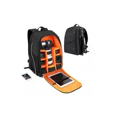 GENERICO - Mochila Cámara Fotográfica + Funda