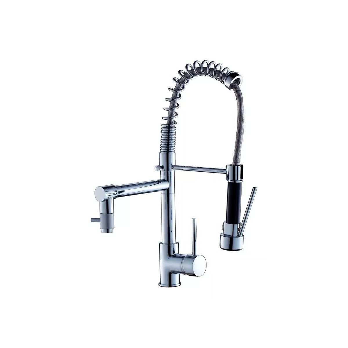 GENERICO - Grifo Llave Lavaplatos Monomando Cocina Extensible Triple