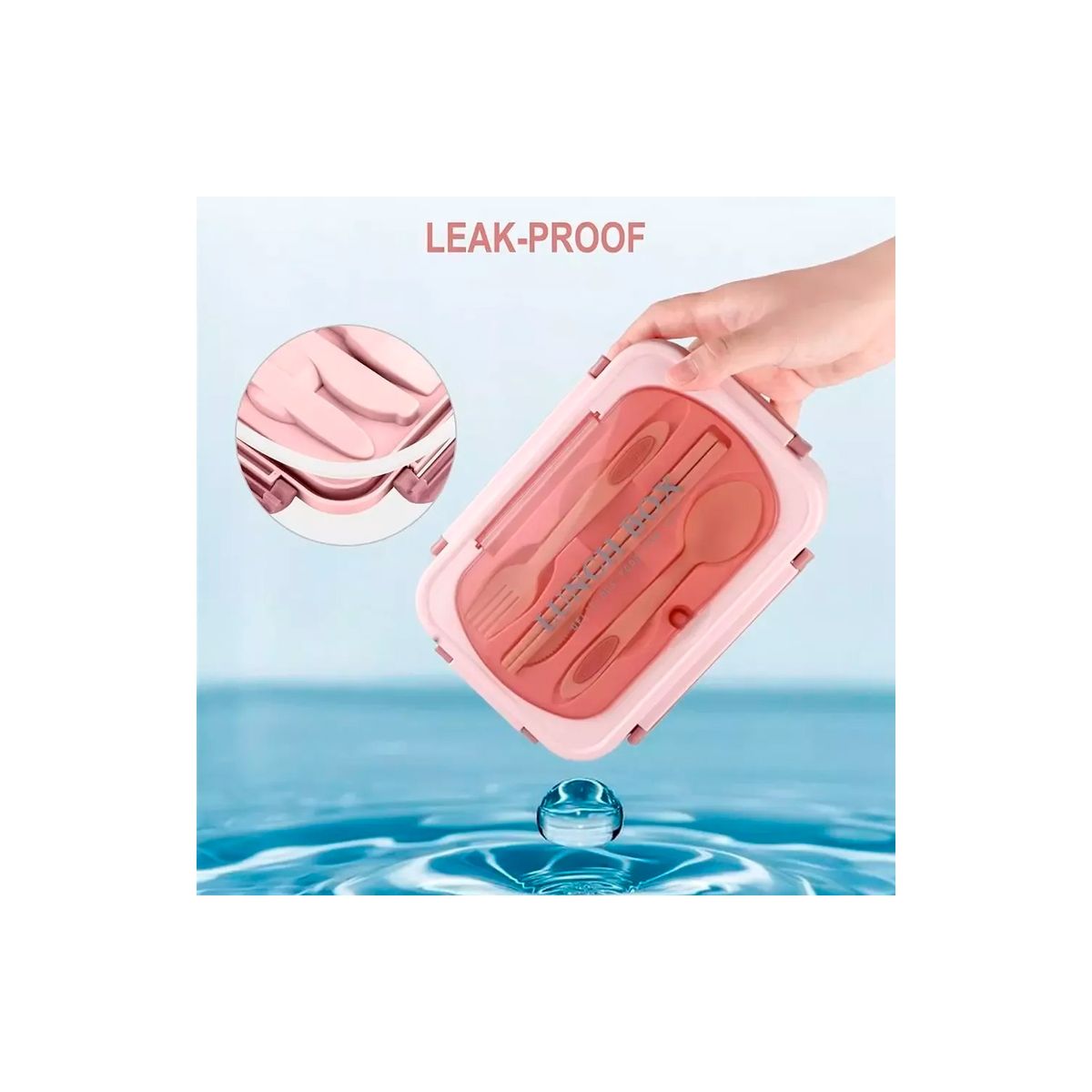 GENERICO - Fiambrera Para Microondas Contenedor De Alimentos Toper