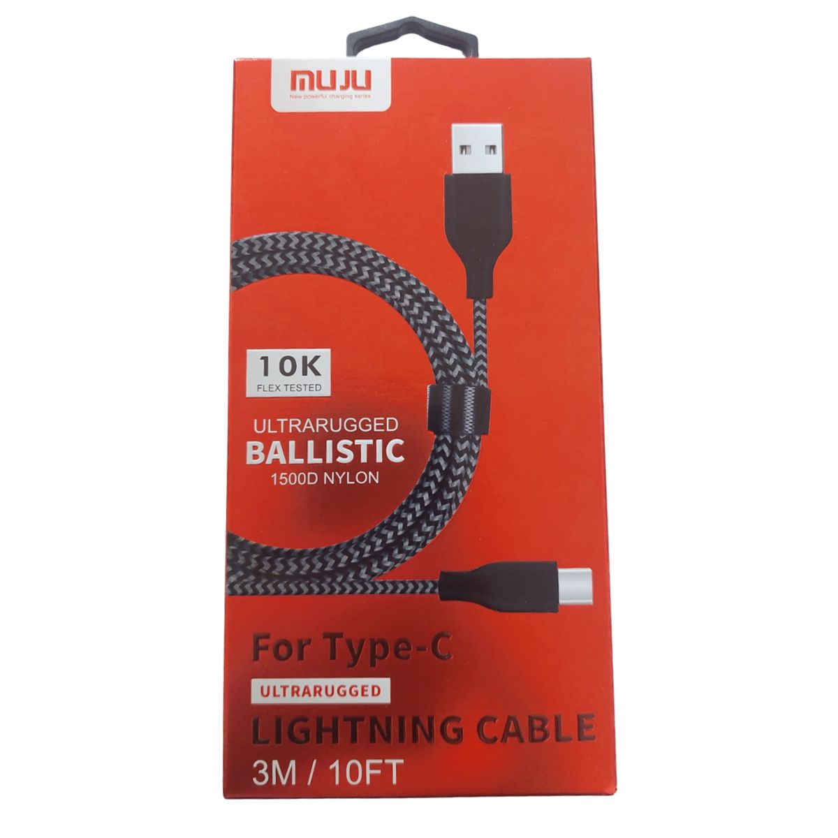 GENERICO - Cable USB tipo C MUJU USB A a USB C 3A de Carga Rápida