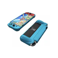 GENERICO - Carcasa De Goma Tpu Para Nintendo Switch Oled Celeste