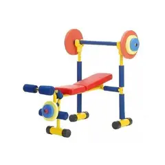 JUGUETON - Máquina Infantil Banco Ejercicios Pesas