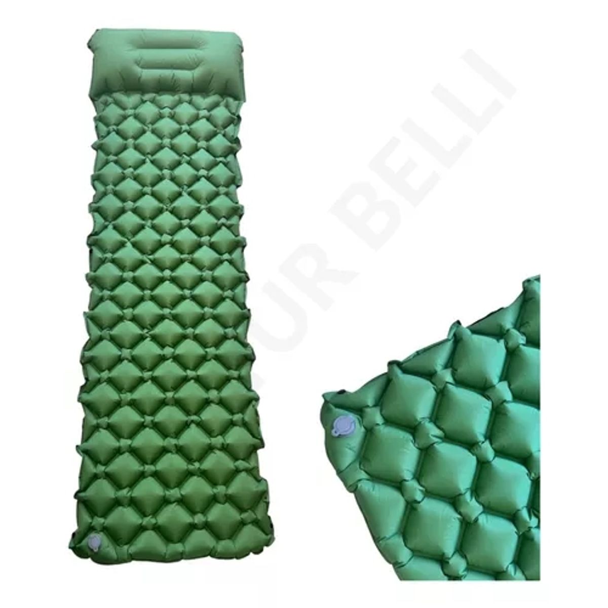 GENERICO - Colchoneta Inflable Portáti Y Acoplable Ligera Para Camping