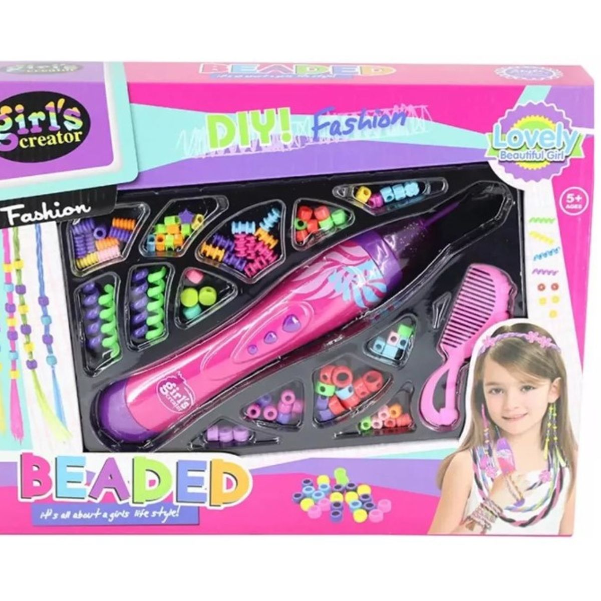 GENERICO - Maquina Niñas Pelo Diy Accesorios Trenzadora Rápida Trenza