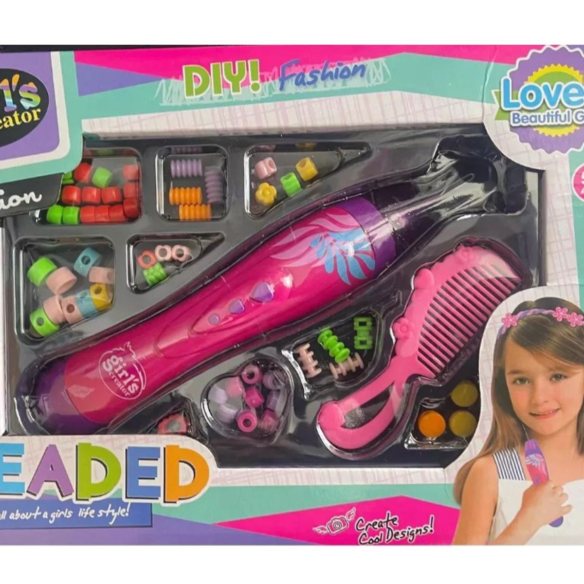 GENERICO - Maquina Niñas Pelo Diy Accesorios Trenzadora Rápida Trenza