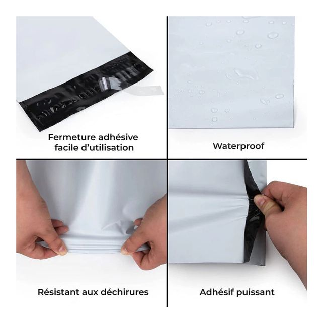 GENERICO - Bolsas Courier Bolsas de Embalaje 100und 35x45cm