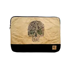 DECOMONDO - Funda Eco Notebook 13 Pulgadas Diseño Calavera