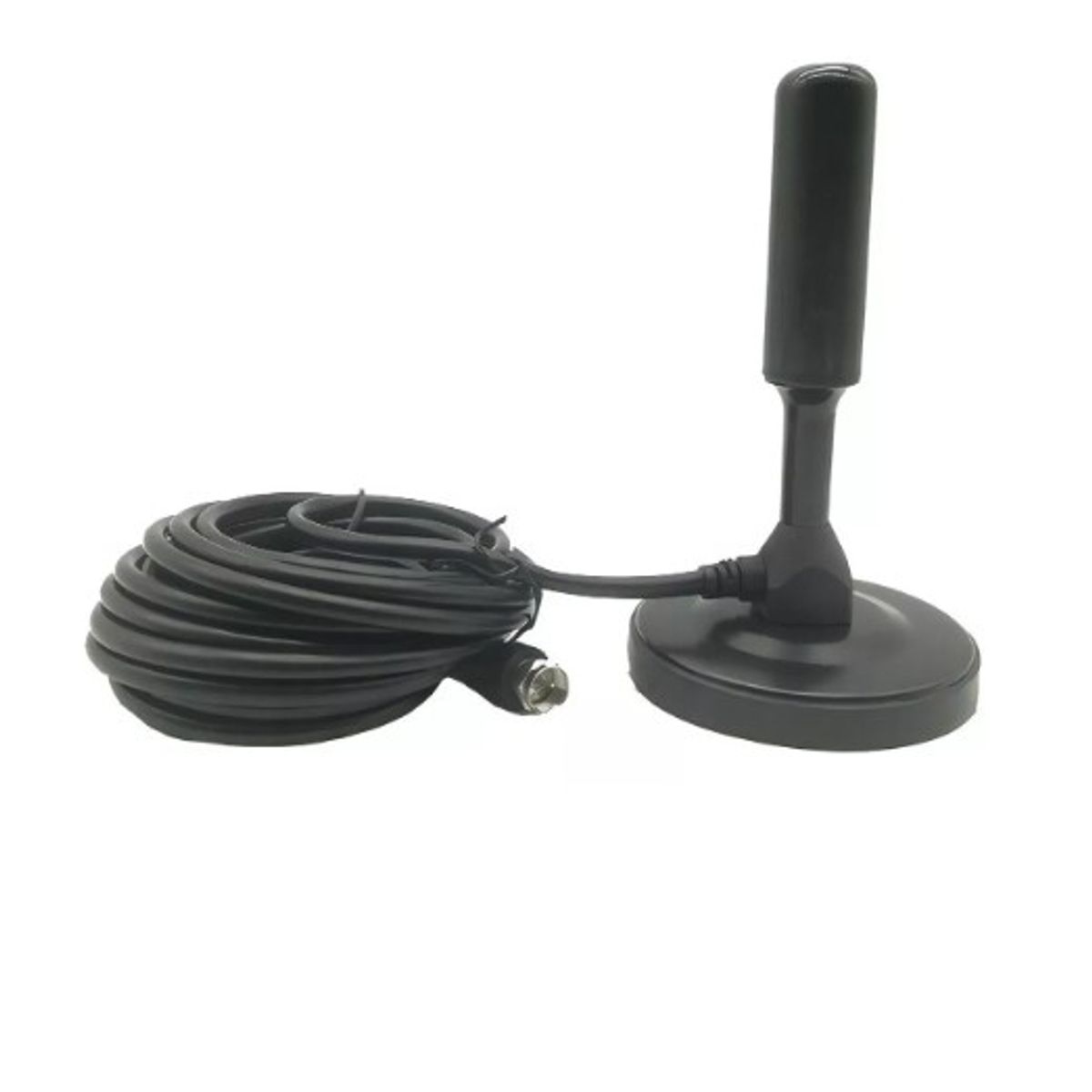 GENERICO - Antena Tv Digital Abierta Hd Tvd Interior 360 Coaxial