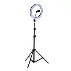 GENERICO - Kit Aro De Luz Led 26cm Con Micrófono Solapa Tiktok Youtube