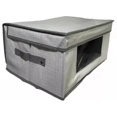 GENERICO - Caja Organizadora De Tela Plegable Ropa Closet 50x30x20cm