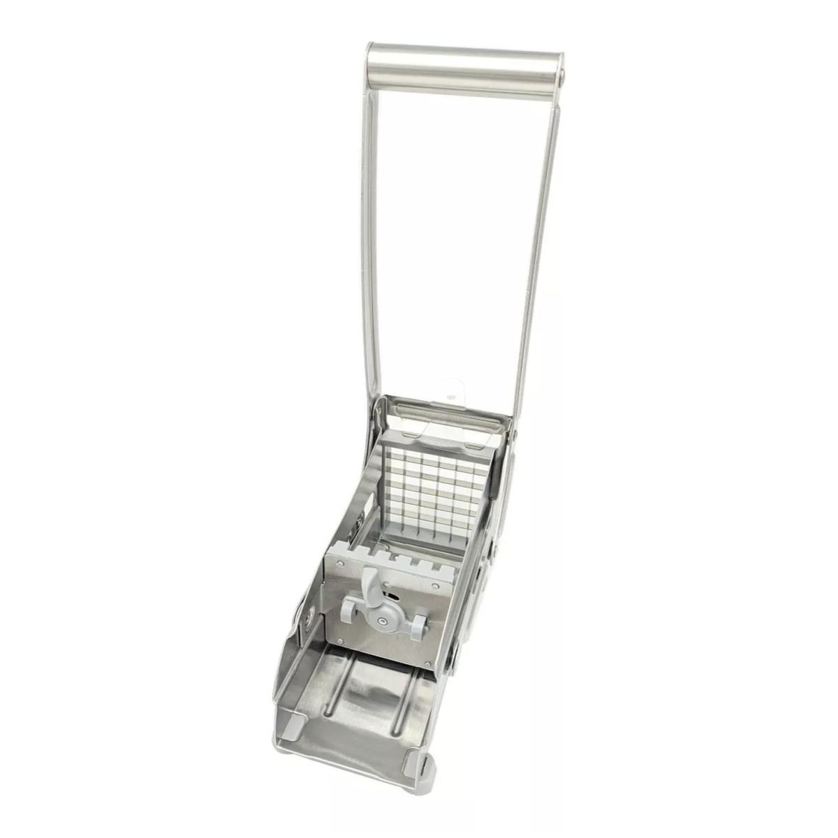 GENERICO - Cortadora De Papas Baston Metalico Manual Acero Inoxidable