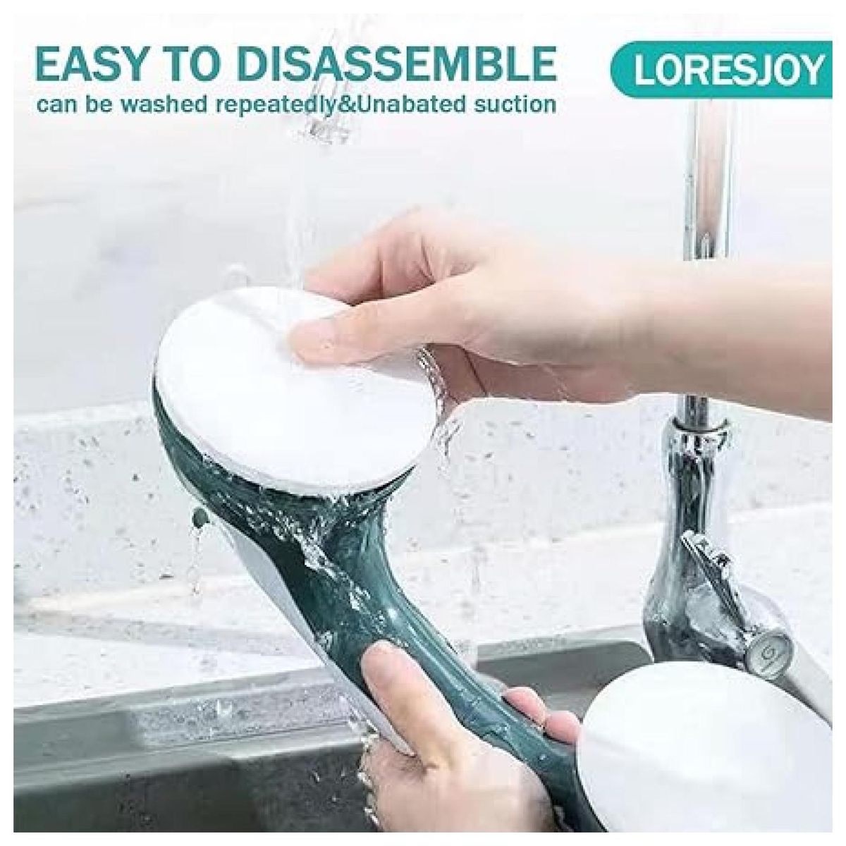 GENERICO - Manilla Agarradera Barra De Ayuda Para Baño Ducha Blanco