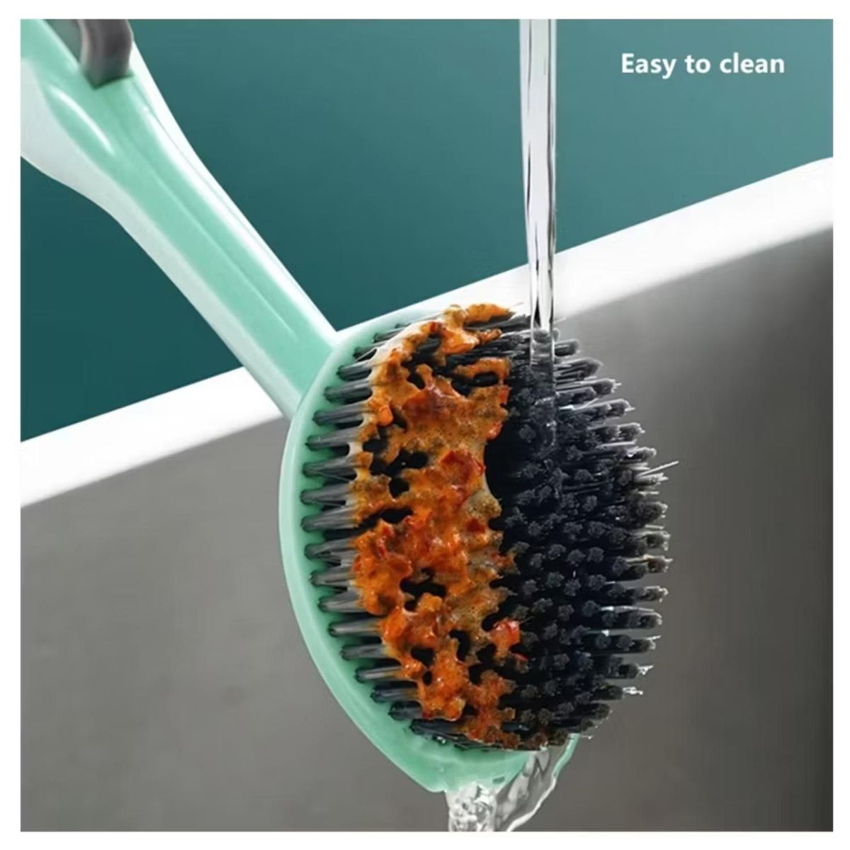 GENERICO - Cepillo Dispensador Lavaloza Moderno Y Practico