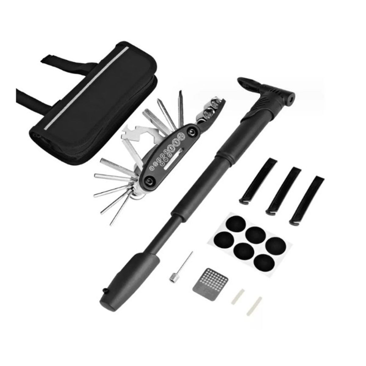 GENERICO - Mini Bombines Portátil Para Bicicleta Con Ball Needle