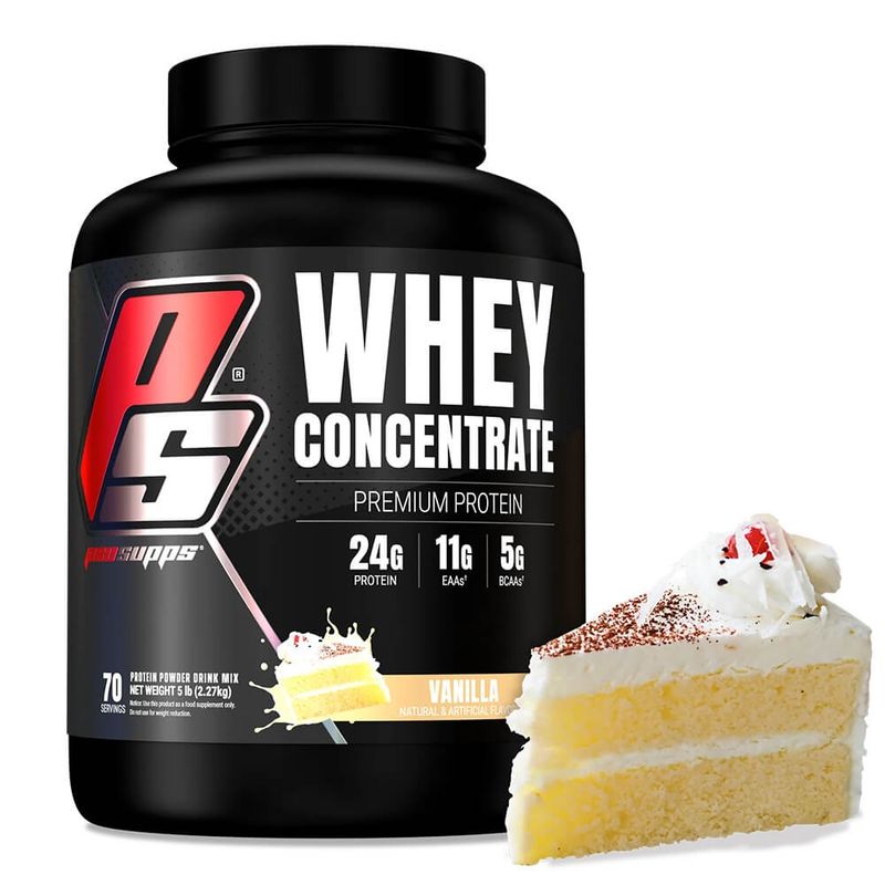 PROSUPPS - PROTEINA WHEY CONCENTRATE 5LB - 63 SERVICIOS VAINILLA PROSUPPS