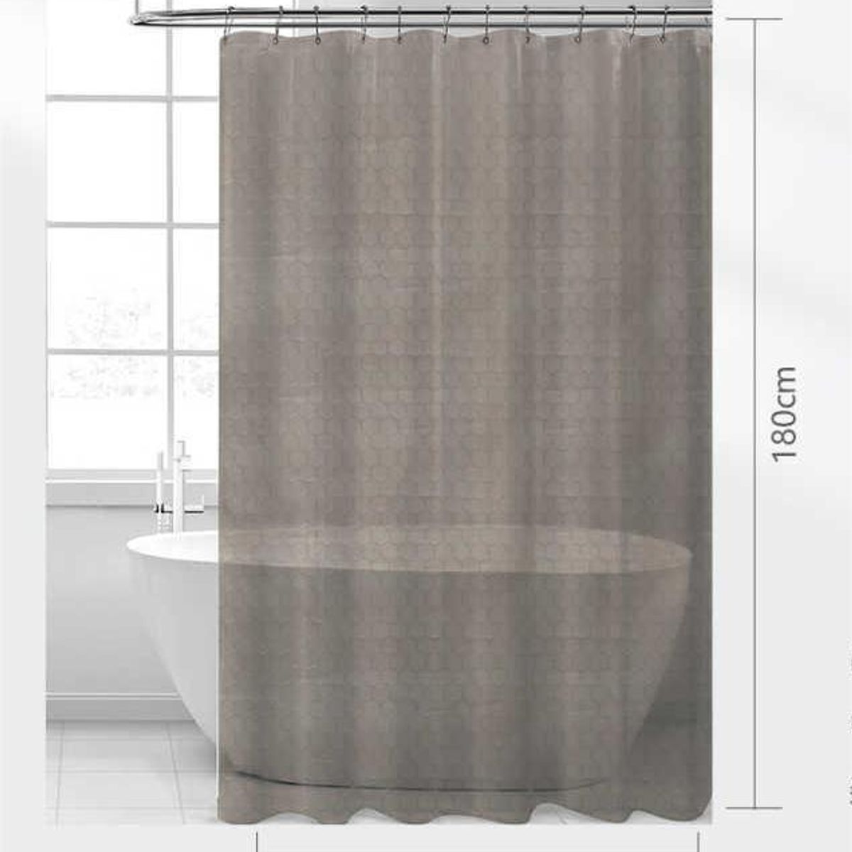 GENERICO - Cortina de baño 180x180cm