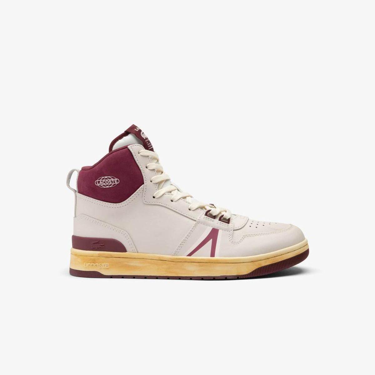 LACOSTE - Zapatilla Urbana Hombre L001 MID Blanco Lacoste