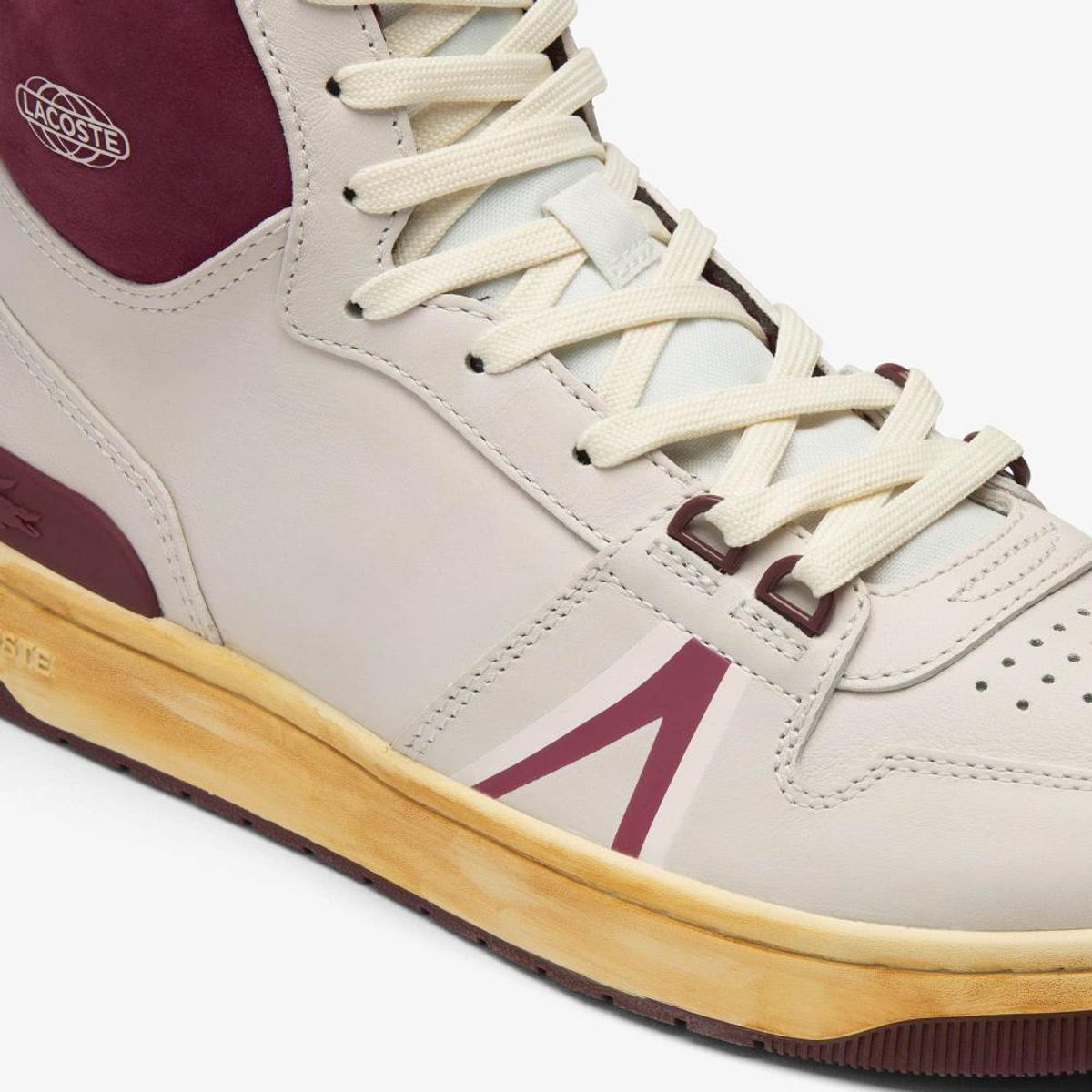 LACOSTE - Zapatilla Urbana Hombre L001 MID Blanco Lacoste