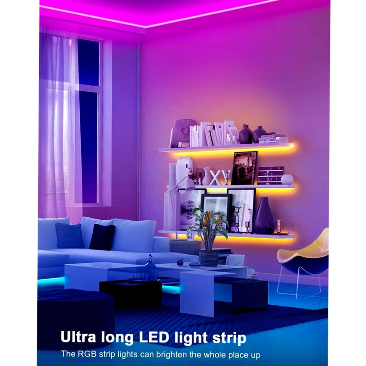 GENERICO - Cinta Luz Led Usb Uso Múltiple Gamerautonegocio 5mts